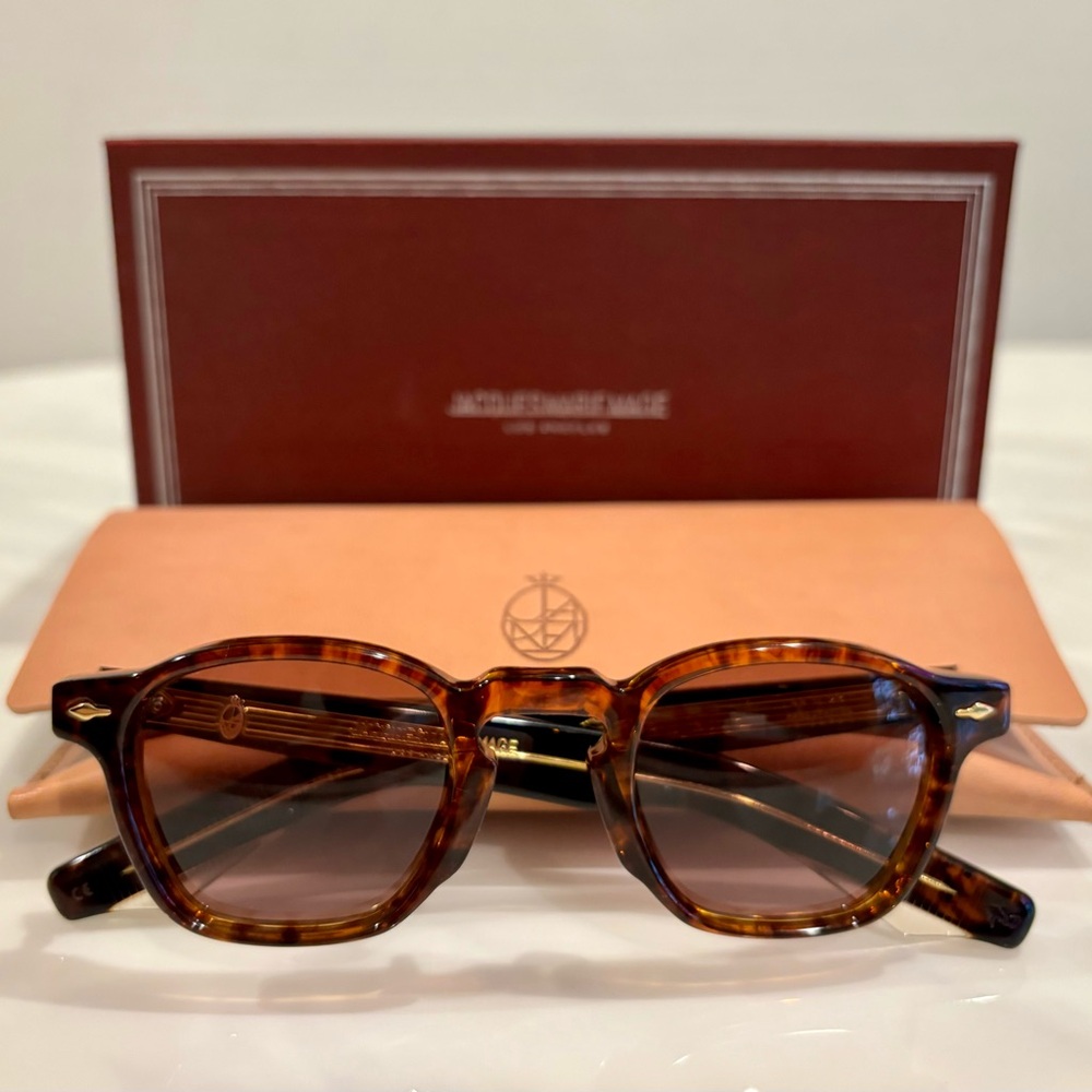 Jacques Marie Mage Tortoise Sunglasses